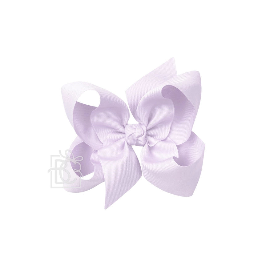 BC Signature Grosgrain Bow on Clip 6.5" - Jumbo w/Alligator Clip