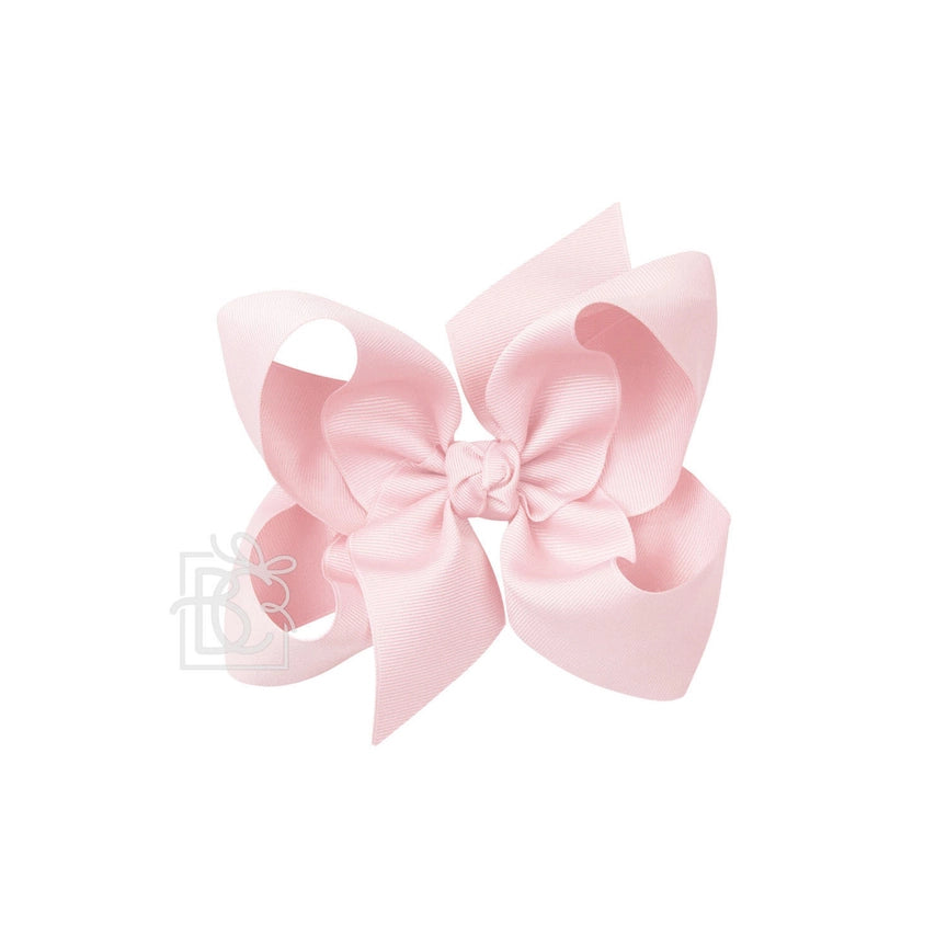 BC Signature Grosgrain Bow on Clip 6.5" - Jumbo w/Alligator Clip